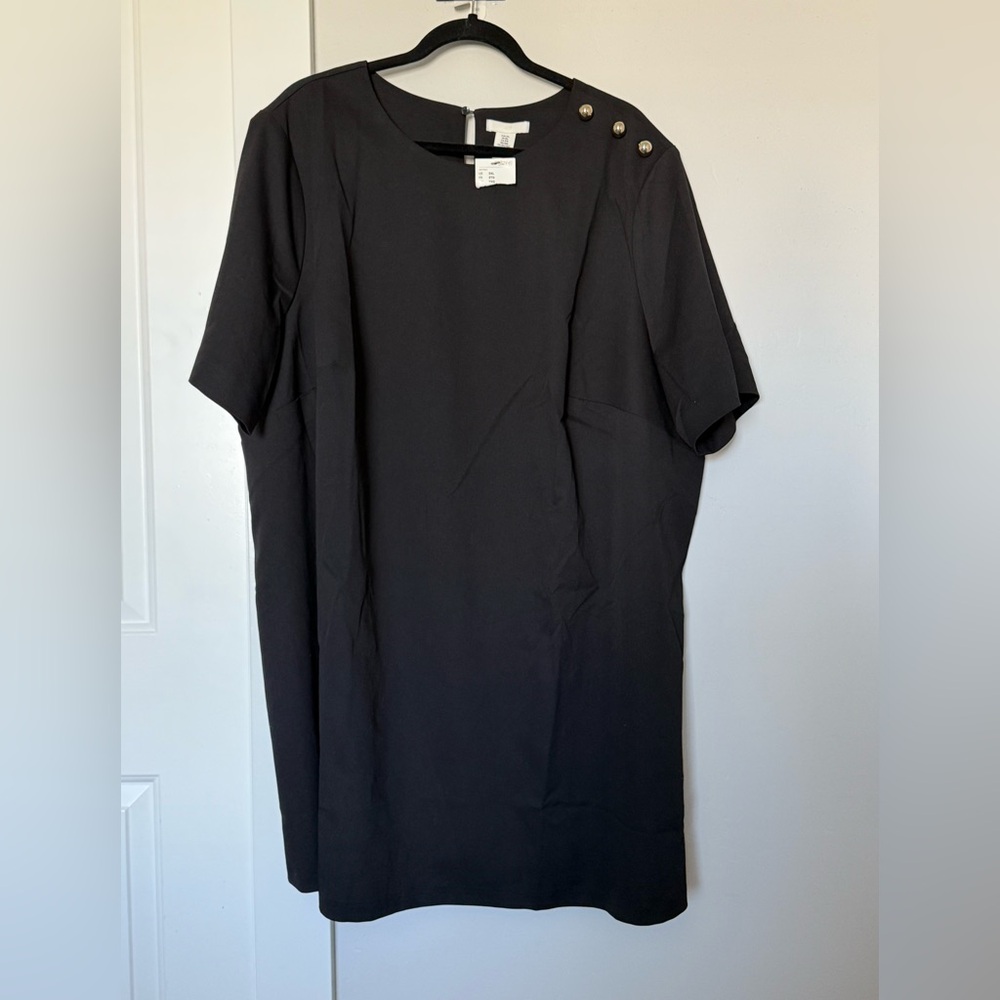 H&M Black Mini Dress 3X